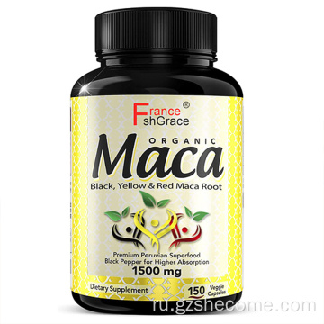 Дополнение экстракта MACA помогает со стрессом капсул MACA